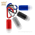 Promotional Selling Mini LED Carabiner Keychain Light